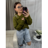 Sweter khaki Pieces
